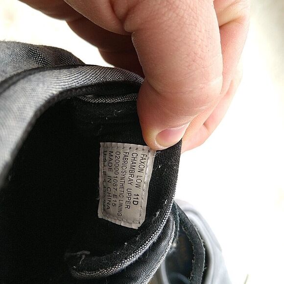 Polo Ralph Lauren Mens sz 11 D Shoes Faxon Low Gray Canvas Sneakers Lace Up - Picture 8 of 8